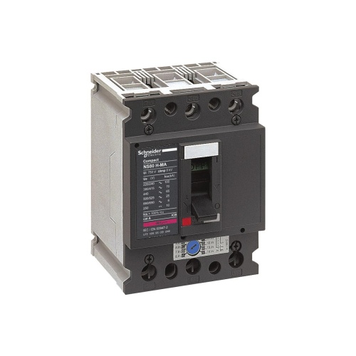Автоматический выключатель COMPACT NS80H MA1,5 3П3T | код. 28106 | Schneider Electric 